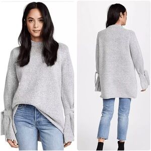 J.O.A. Oversized sweater with bow sleeves size S EUC